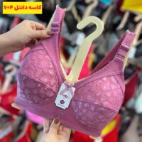 سوتین کاسه دانتل پلنگی کد 704