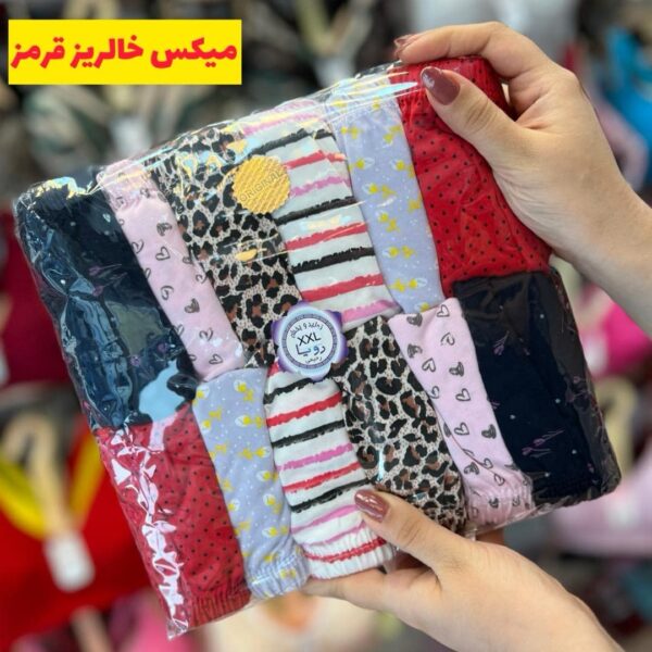 شورت میکس خالریز قرمز