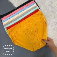 شورت کبریتی قلب  LT63 LOVE.