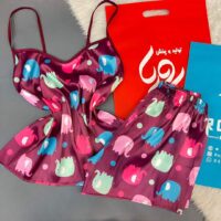 لباس خواب ساتن کد 342فیل