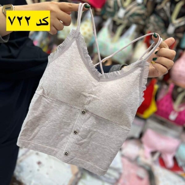 نیم تنه بندی دکمه دار 722