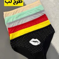شورت نخی اعلا جلو چاپ لب