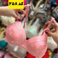 سوتین اسفنجی بدون فنر دختر کد ۲۵۸