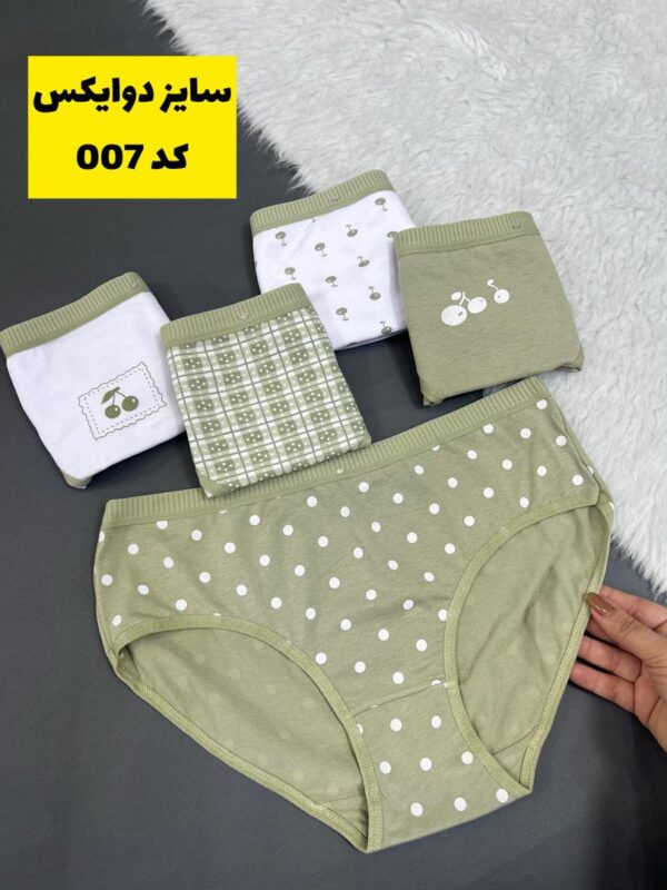 شورت عروسکی 2XL گیلاس سبز007
