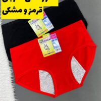 شورتکس خارجی قرمز و  مشکی
