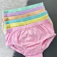 شورت پاستیلی ساده سوپر پنبه