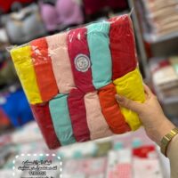 شورت لیفه ای الوان ساده ( جین 12تایی ) - L