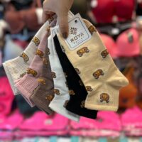 جوراب ENG تدی رنگی ( جین 12جفتی )