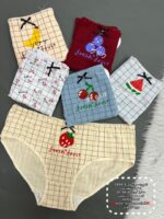 شورت عروسکی5-2889 4خونه سفید کرم ( جین12 عددی )