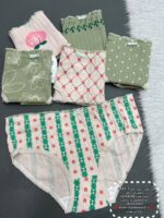 شورت عروسکی 3-2887 سیب کرم سبز( جین12 عددی )