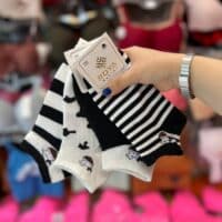 جوراب مچی مشکی گاوی ( جین 12جفتی )