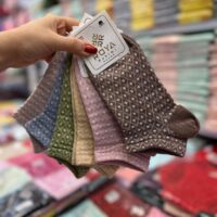 جوراب مچی لوزی ( جین 12تایی )