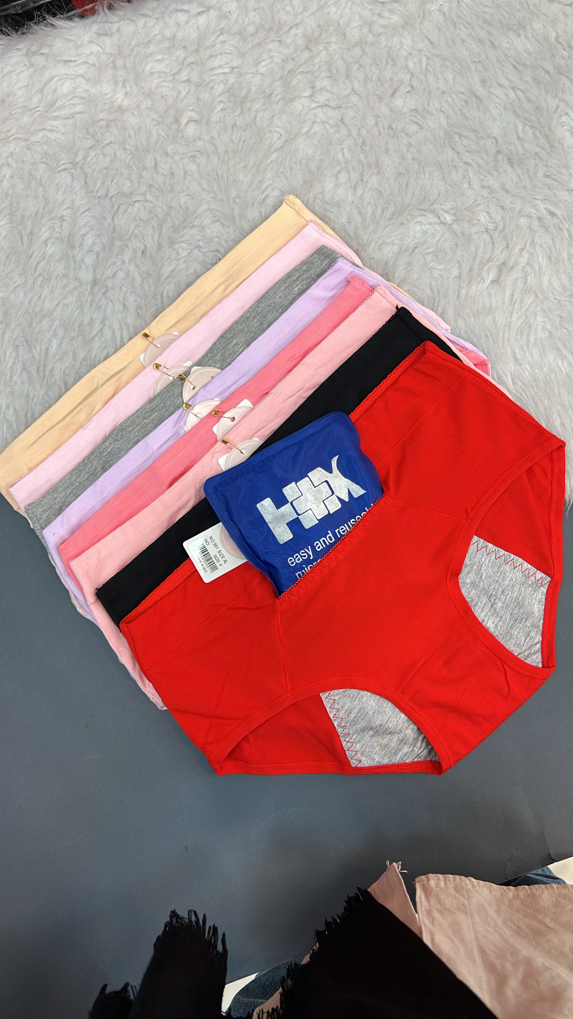 شورتکس خارجی جیب دار