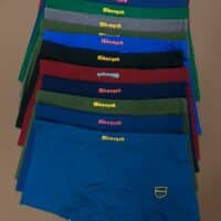 شورت  لاکرا نیم پا مردانه (جین 12 تایی )