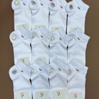 جوراب مچی مردانه سفید تامی جعبه ای ( 12 جفتی )