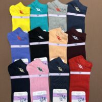 جوراب مچی زنانه جعبه ای(12جفتی) آدمک