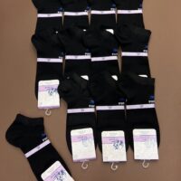 جوراب مچی زنانه جعبه ای(12جفتی) مشکی