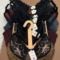 سوتین یاردی پلنگی فنردار