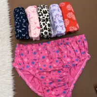 شورت نخ پنبه برگ سرخابی ( جین 12تایی )XL