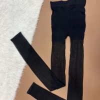 ساق شلواری دکلته مشکی فیری سایز L( 12 عددی )