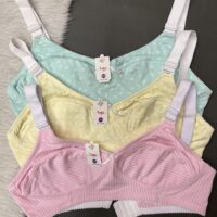 سوتین نخی 501 رستمی85-90-95-100( جین12تایی )