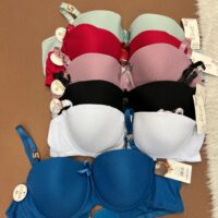 سوتین اسفنجی فنردار کبریتی 8222 B( جین 12تایی )