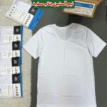 زیر پوش مردانه سفید اعلا نیم آستین( 6عددی )